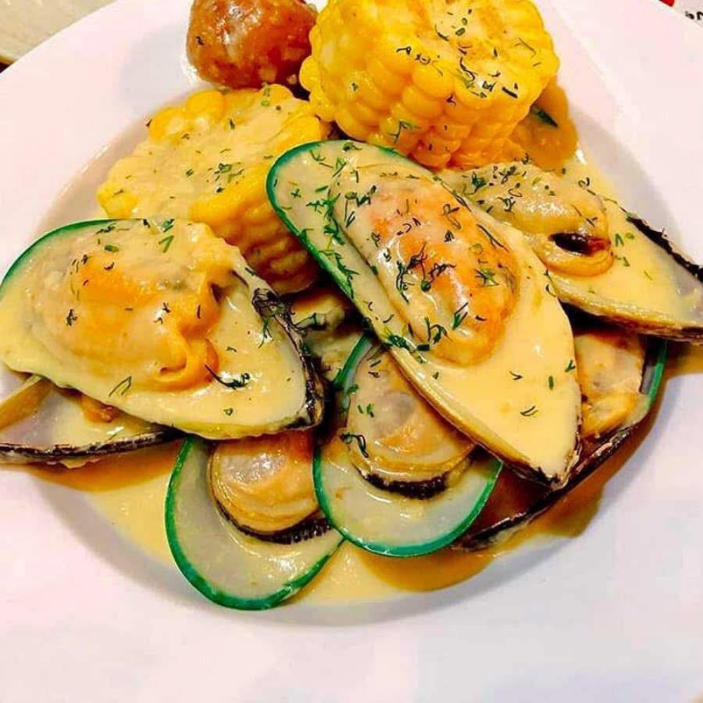 Vẹm xanh đút lò