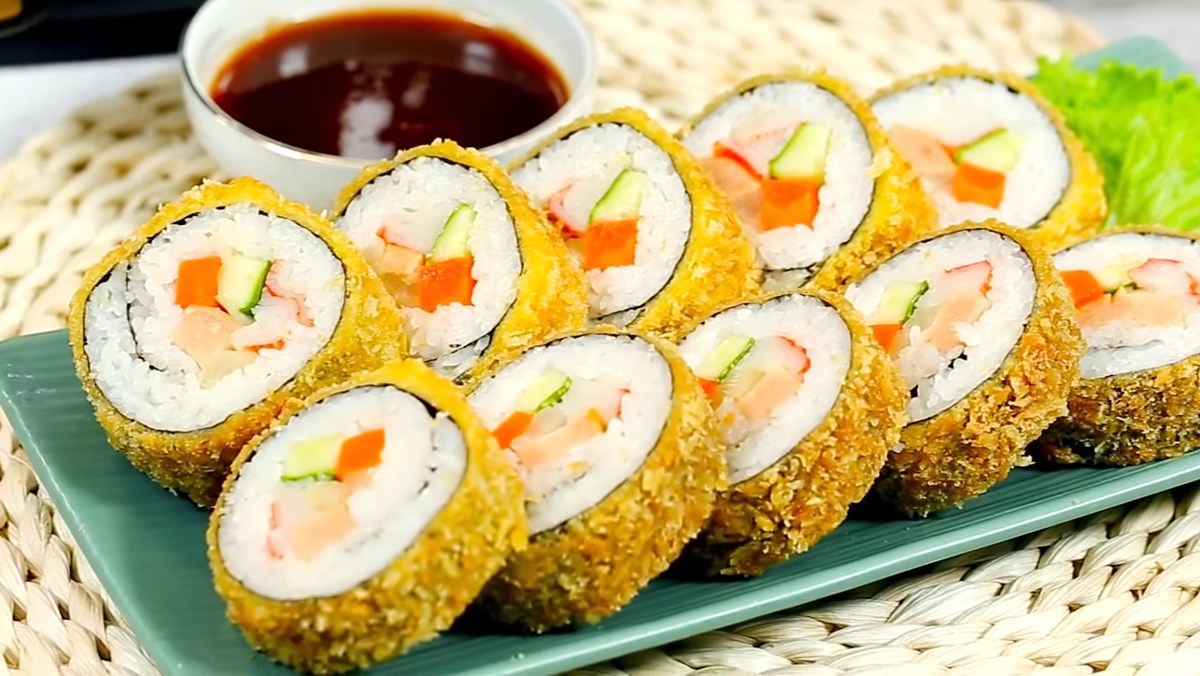  Kimbap chiên