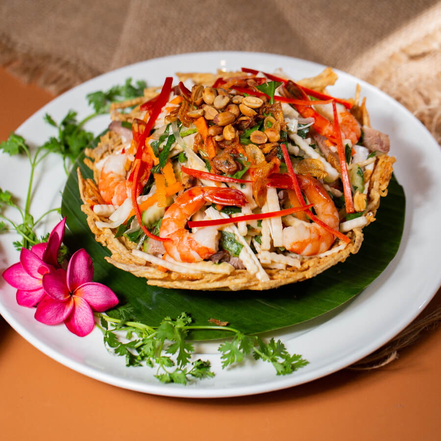 Gỏi củ hủ dừa tôm thịt