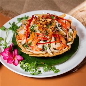 Gỏi củ hủ dừa tôm thịt