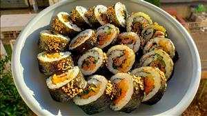 Kimbap thịt nướng