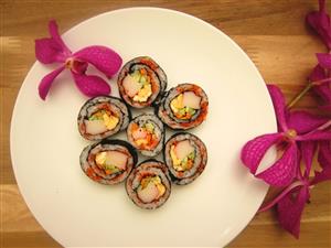 Kimbap phô mai