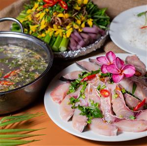 Cá tra nấu bầu