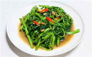 Rau muống xào tỏi